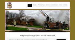 Desktop Screenshot of duboisfire.com
